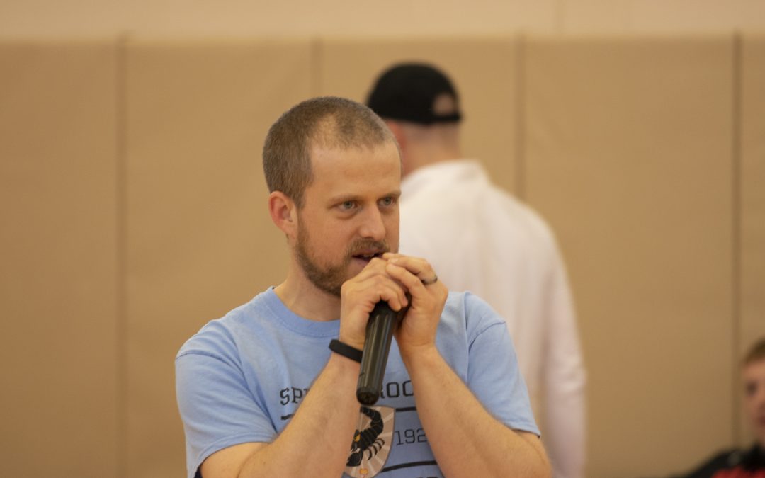 Jon Philby at the 2019 Springbrook Basketball Invitational