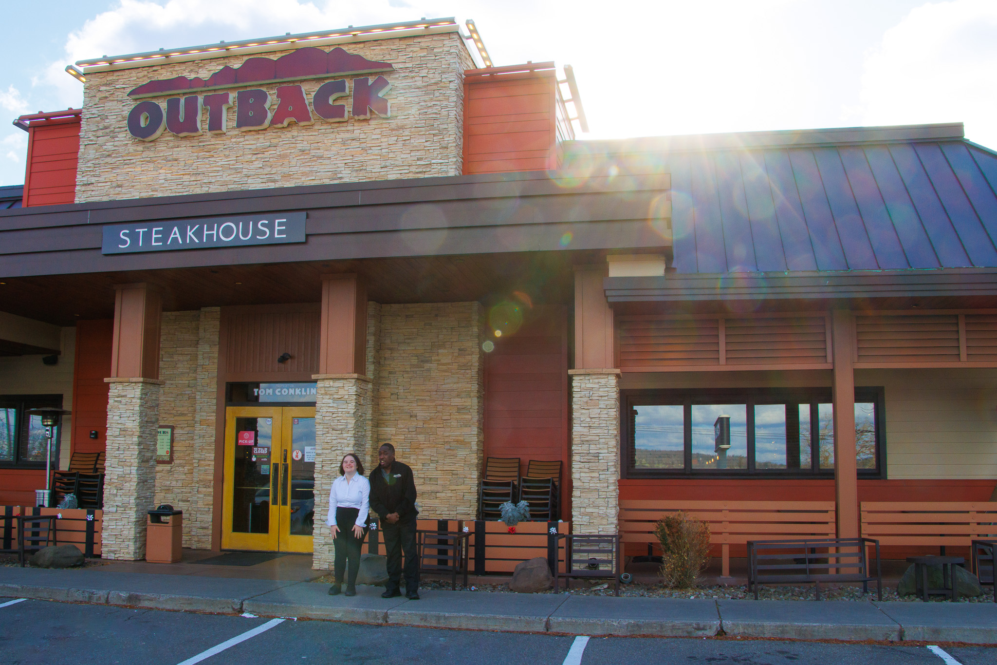 upported Employment at Outback Steakhouse in Binghamton, NY.