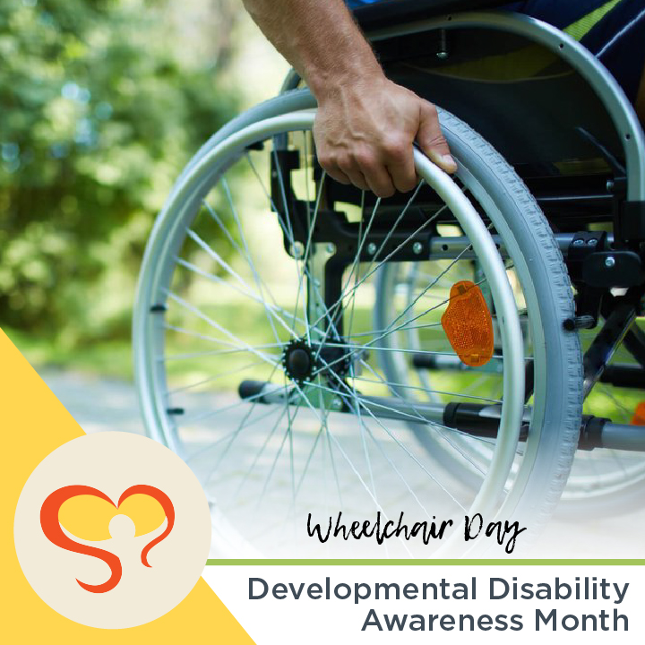 DDAwarenessMonth WheelchairDay DDAwareness Overlay SB - Developmental Disability Awareness Month