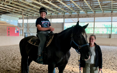 Donor Dollars at Work-Springbrook’s Therapeutic Horse Scholarships