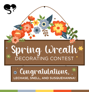 SpringWreath Socials Winners 01 288x300 - Winners of our 1st Annual Spring Wreath Decorating Contest!